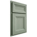 Shiloh Cabinetry Beaded Inset Asherville White Oak Quarter Sawn Moss Door