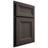 Shiloh Cabinetry Beaded Inset Asherville White Oak Rift Cut Creekside Door