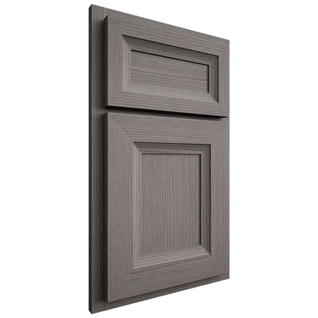 Shiloh Cabinetry Beaded Inset Asherville White Oak Rift Cut Flagstone Door