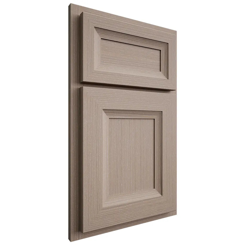 Shiloh Cabinetry Beaded Inset Asherville White Oak Rift Cut Whitewash Door