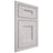 Shiloh Cabinetry Beaded Inset Aspen Alder Plain Cut Cotton Door