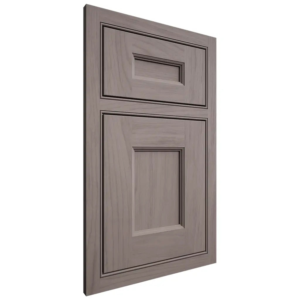 Shiloh Cabinetry Beaded Inset Aspen Alder Plain Cut Stonehenge Door