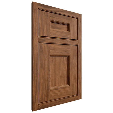 Shiloh Cabinetry Beaded Inset Aspen Cherry Plain Cut Carob Door