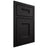 Shiloh Cabinetry Beaded Inset Aspen Cherry Plain Cut Espresso Door