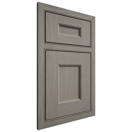 Shiloh Cabinetry Beaded Inset Aspen Cherry Plain Cut Thyme Door