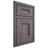 Shiloh Cabinetry Beaded Inset Aspen Hickory Plain Cut Cadet Door