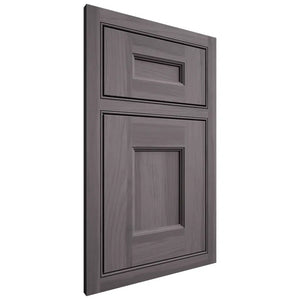 Shiloh Cabinetry Beaded Inset Aspen Hickory Plain Cut Cadet Door