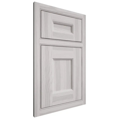 Shiloh Cabinetry Beaded Inset Aspen Hickory Plain Cut Cotton Door