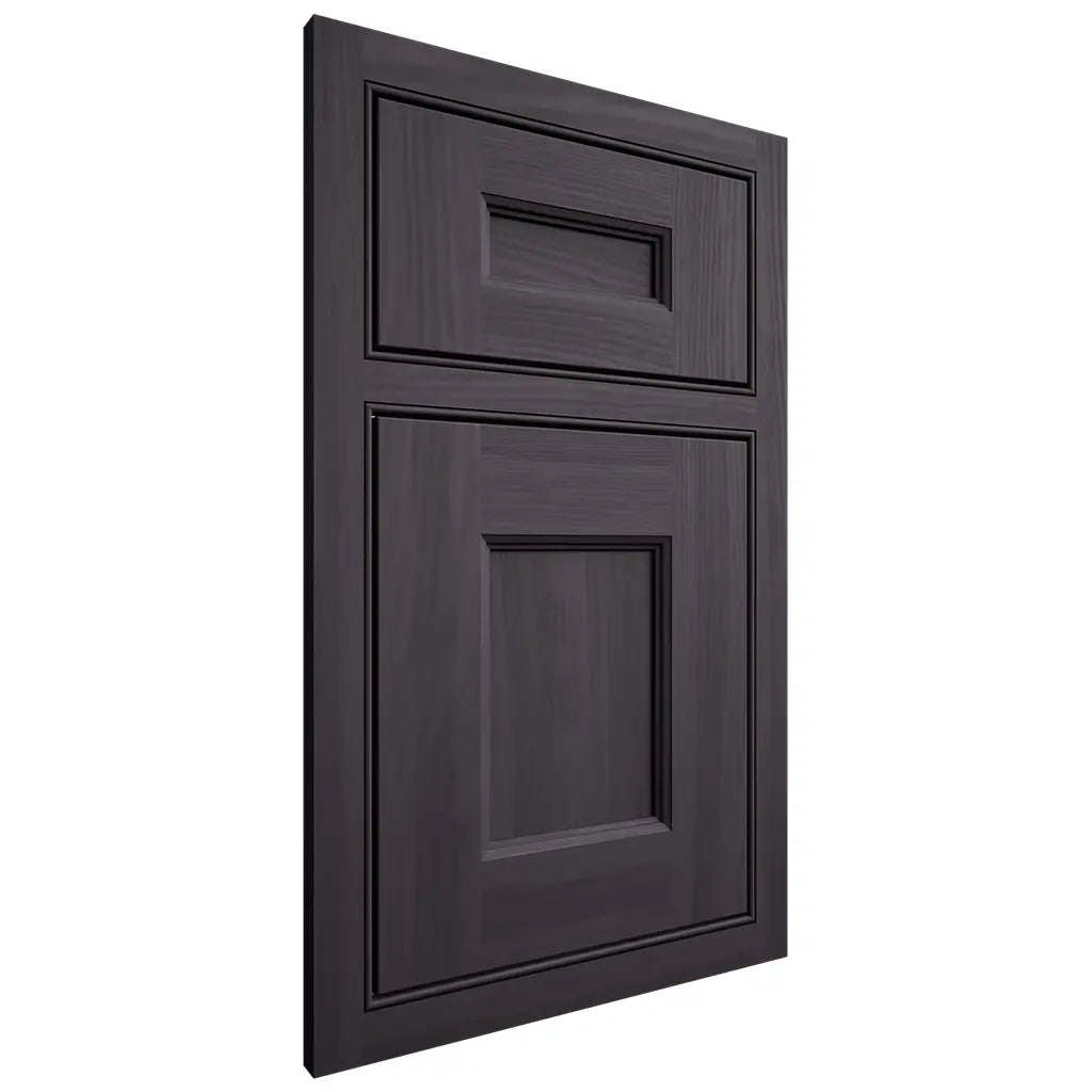 Shiloh Cabinetry Beaded Inset Aspen Hickory Plain Cut Harbor Door