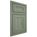 Shiloh Cabinetry Beaded Inset Aspen Hickory Plain Cut Moss Door