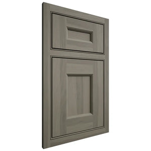 Shiloh Cabinetry Beaded Inset Aspen Hickory Plain Cut Thyme Door