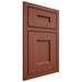 Shiloh Cabinetry Beaded Inset Aspen Maple Plain Cut Cayenne Door