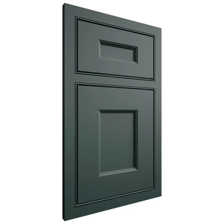 Shiloh Cabinetry Beaded Inset Aspen Paintable Billiard Green Door