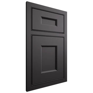 Shiloh Cabinetry Beaded Inset Aspen Paintable Iron Ore Door