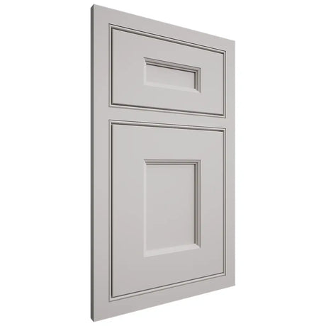 Shiloh Cabinetry Beaded Inset Aspen Paintable Mindful Gray Door