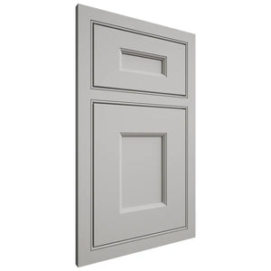 Shiloh Cabinetry Beaded Inset Aspen Paintable Unusual Gray Door