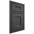 Shiloh Cabinetry Beaded Inset Aspen Poplar Plain Cut Cadet Door