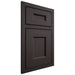 Shiloh Cabinetry Beaded Inset Aspen Poplar Plain Cut Carbon Door