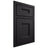 Shiloh Cabinetry Beaded Inset Aspen Poplar Plain Cut Harbor Door