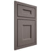 Shiloh Cabinetry Beaded Inset Aspen Poplar Plain Cut Heatherstone Door