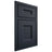 Shiloh Cabinetry Beaded Inset Aspen Poplar Plain Cut Hudson Door