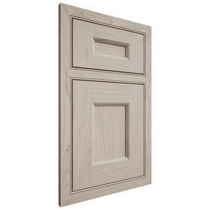 Shiloh Cabinetry Beaded Inset Aspen Poplar Plain Cut Seagull Door