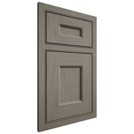 Shiloh Cabinetry Beaded Inset Aspen Poplar Plain Cut Thyme Door