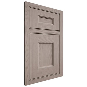 Shiloh Cabinetry Beaded Inset Aspen Red Oak Plain Cut Sterling Door