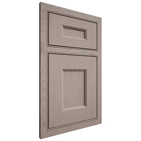 Shiloh Cabinetry Beaded Inset Aspen Red Oak Plain Cut Sterling Door