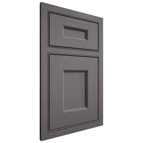 Shiloh Cabinetry Beaded Inset Aspen Walnut Plain Cut Cadet Door