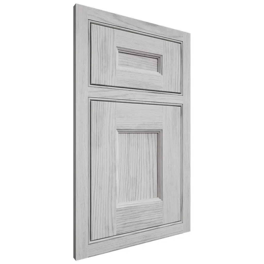 Shiloh Cabinetry Beaded Inset Aspen Walnut Plain Cut Stratus Door