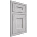 Shiloh Cabinetry Beaded Inset Aspen Walnut Plain Cut Stratus Door