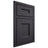 Shiloh Cabinetry Beaded Inset Aspen White Oak Plain Cut Harbor Door