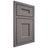 Shiloh Cabinetry Beaded Inset Aspen White Oak Quarter Sawn Flagstone Door