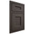 Shiloh Cabinetry Beaded Inset Aspen White Oak Rift Cut Creekside Door
