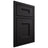 Shiloh Cabinetry Beaded Inset Aspen White Oak Rift Cut Espresso Door