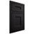 Shiloh Cabinetry Beaded Inset Aspen White Oak Rift Cut Ink Door