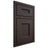 Shiloh Cabinetry Beaded Inset Aspen White Oak Rift Cut Morel Door