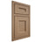 Shiloh Cabinetry Beaded Inset Aspen White Oak Rift Cut Natural Door