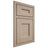 Shiloh Cabinetry Beaded Inset Aspen White Oak Rift Cut Straw Door