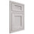 Shiloh Cabinetry Beaded Inset Beaded Century Alder Plain Cut Cotton Door