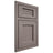 Shiloh Cabinetry Beaded Inset Beaded Century Alder Plain Cut Stonehenge Door