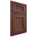 Shiloh Cabinetry Beaded Inset Beaded Century Cherry Plain Cut Bourbon Door
