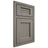 Shiloh Cabinetry Beaded Inset Beaded Century Cherry Plain Cut Thyme Door