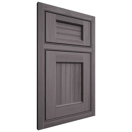 Shiloh Cabinetry Beaded Inset Beaded Century Hickory Plain Cut Cadet Door