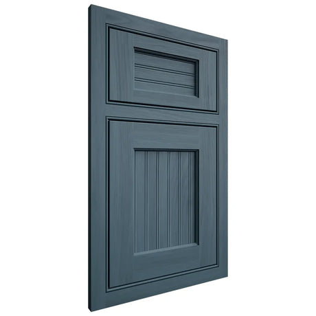 Shiloh Cabinetry Beaded Inset Beaded Century Hickory Plain Cut Hudson Door