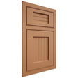 Shiloh Cabinetry Beaded Inset Beaded Century Maple Plain Cut Cashmere Door