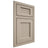 Shiloh Cabinetry Beaded Inset Beaded Century Maple Plain Cut Pebble Door