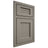 Shiloh Cabinetry Beaded Inset Beaded Century Maple Plain Cut Thyme Door