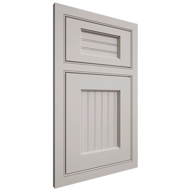 Shiloh Cabinetry Beaded Inset Beaded Century Paintable Amazing Gray Door